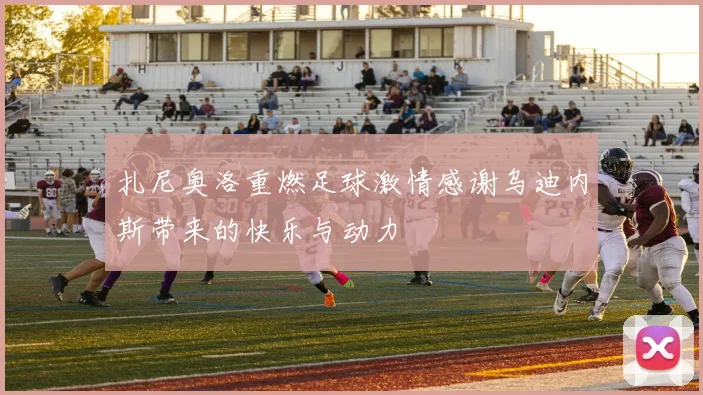扎尼奥洛重燃足球激情感谢乌迪内斯带来的快乐与动力