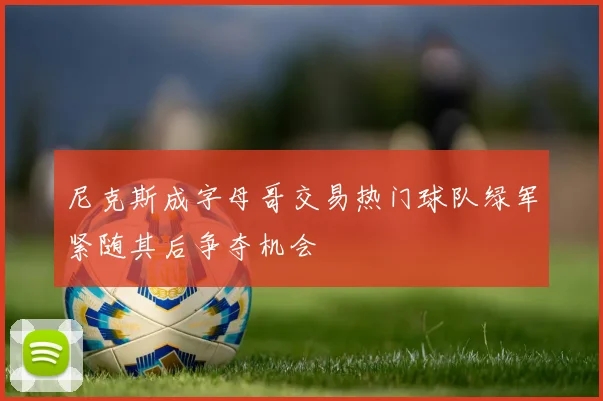 尼克斯成字母哥交易热门球队绿军紧随其后争夺机会